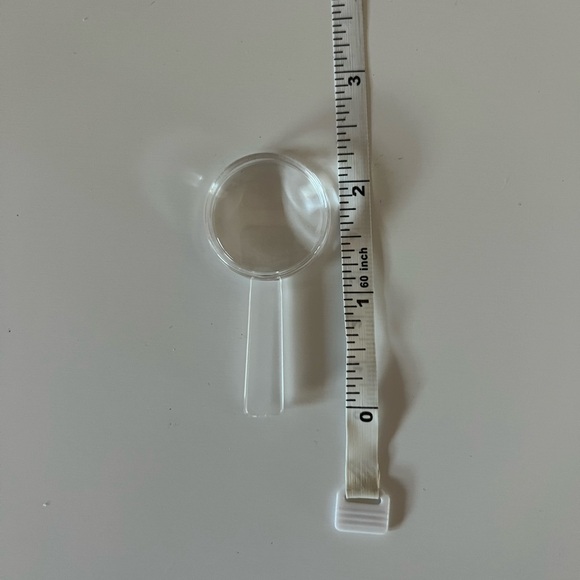 Mini Clear Magnifying Glass Set of 4 - Picture 6 of 7